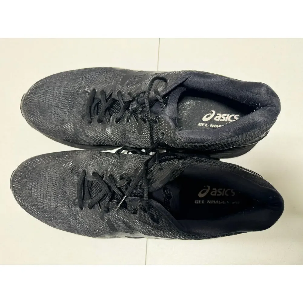 ASICS GEL-Nimbus 20 Triple Black Men's size US 15